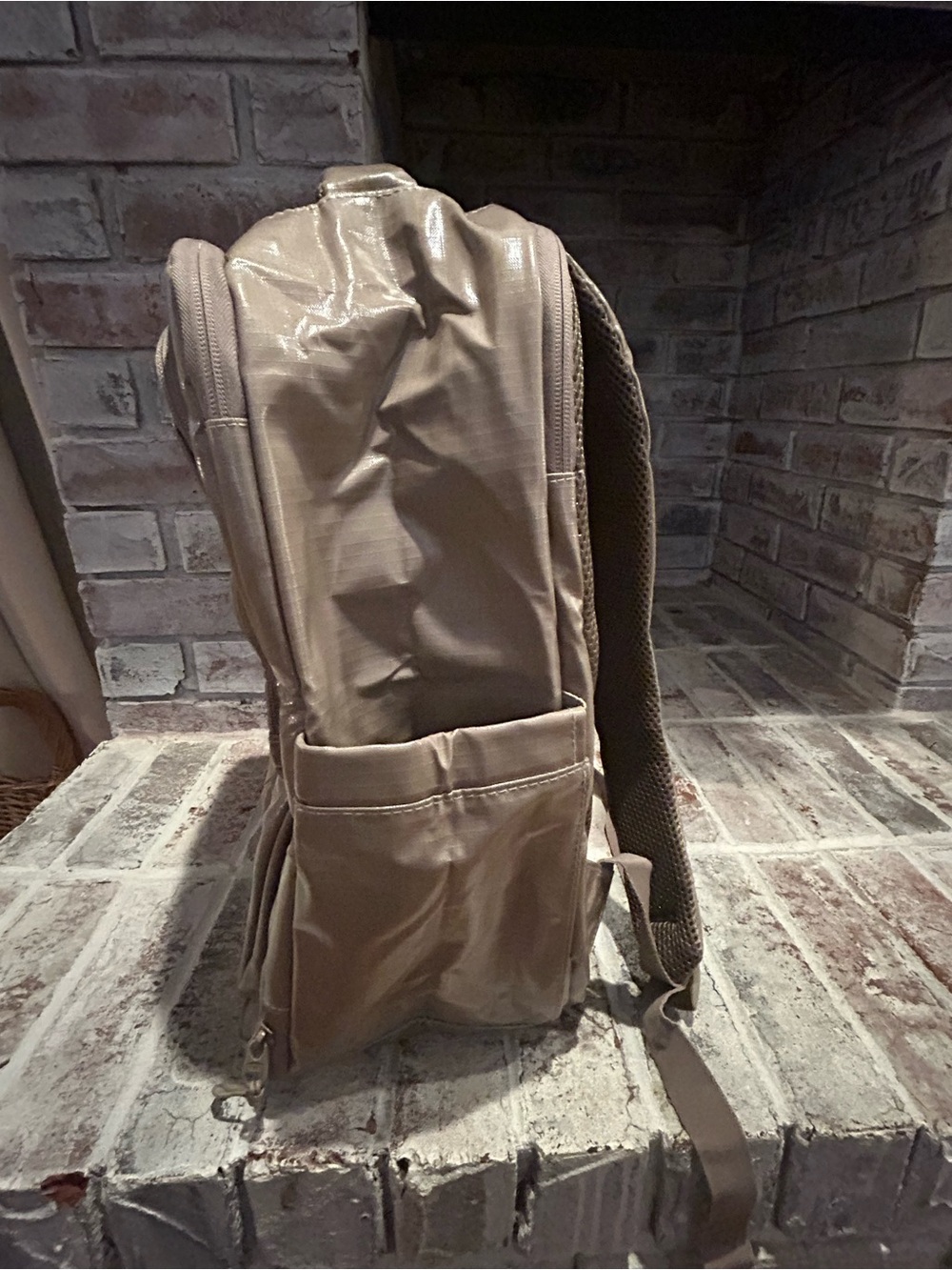 BAGSMART 30L Travel Backpack, 15.6 Inch Carry On Backpack Inch, Camel - Picture 5 of 7